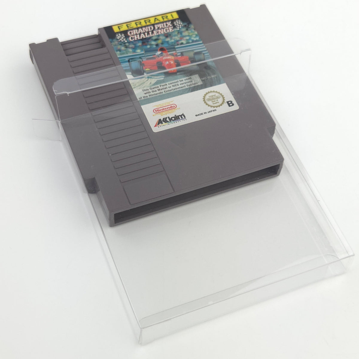NES Spiel Ferrari Grand Prix Challenge Modul Schutzhülle