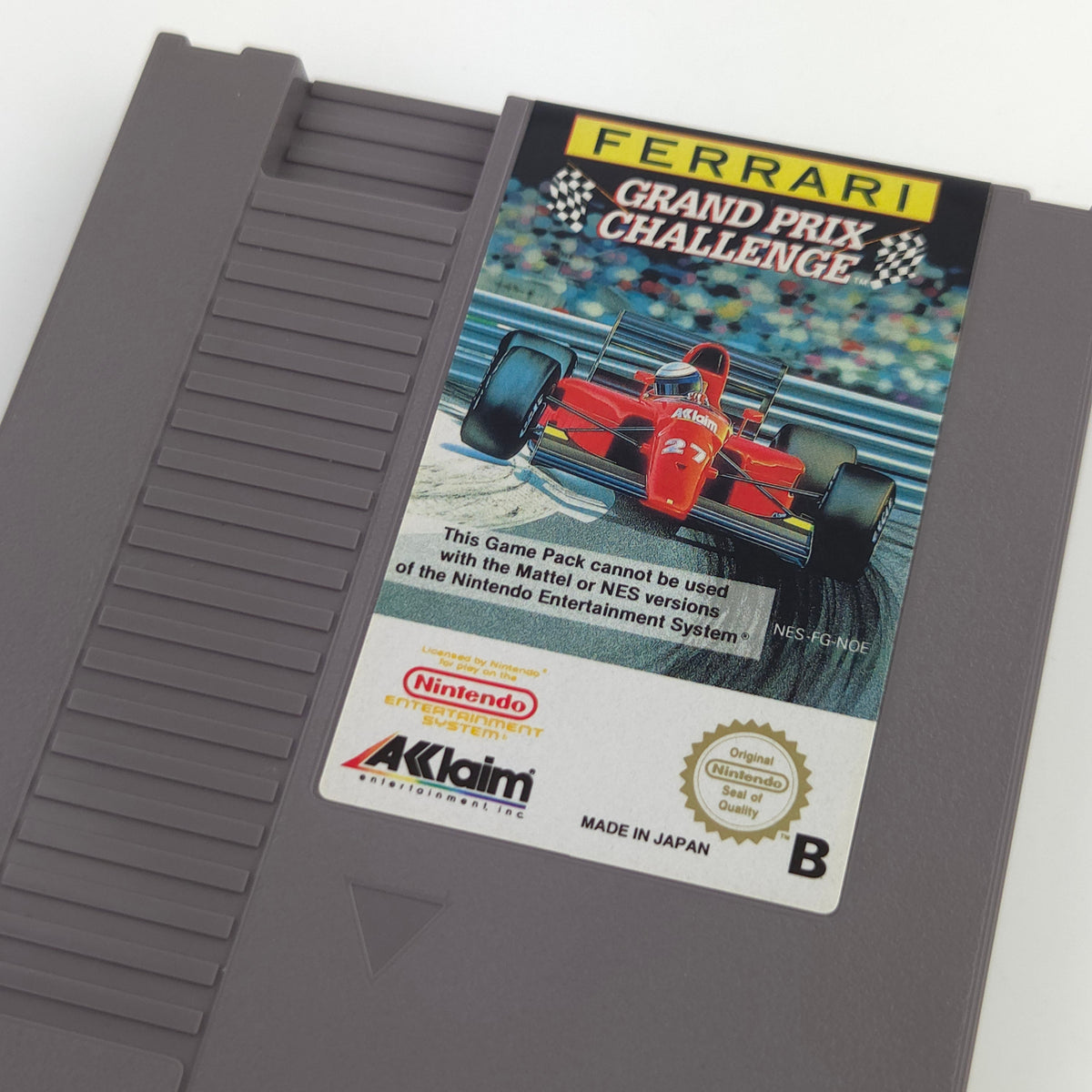 NES Spiel Ferrari Grand Prix Challenge Modul Schutzhülle