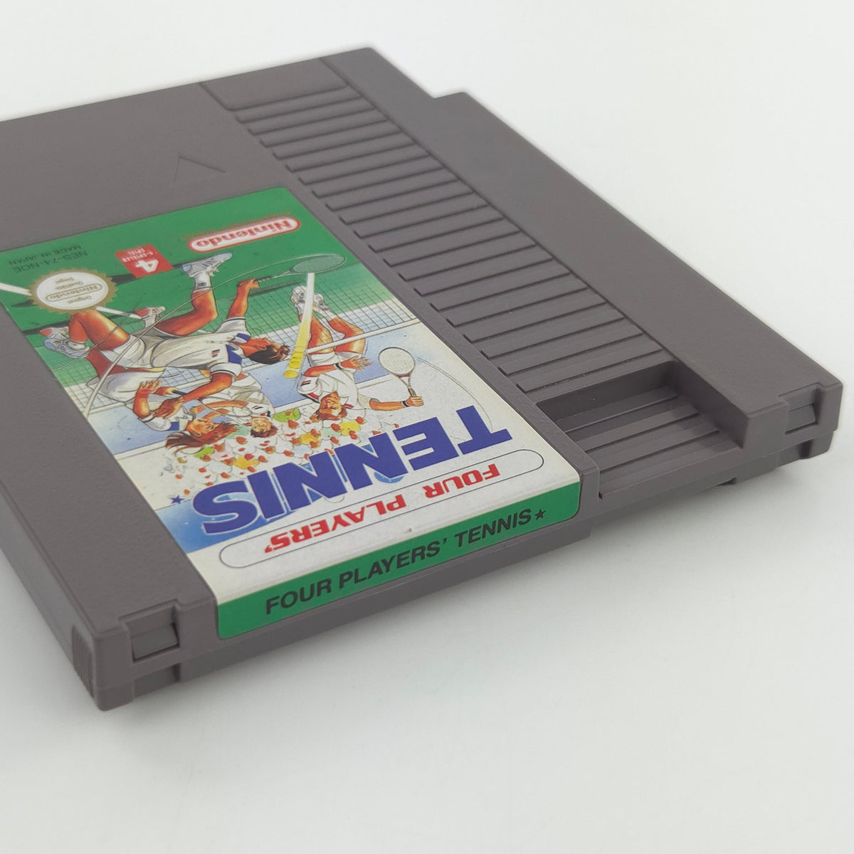 Nintendo NES Spiel Four Players Tennis Modul Schutzhülle