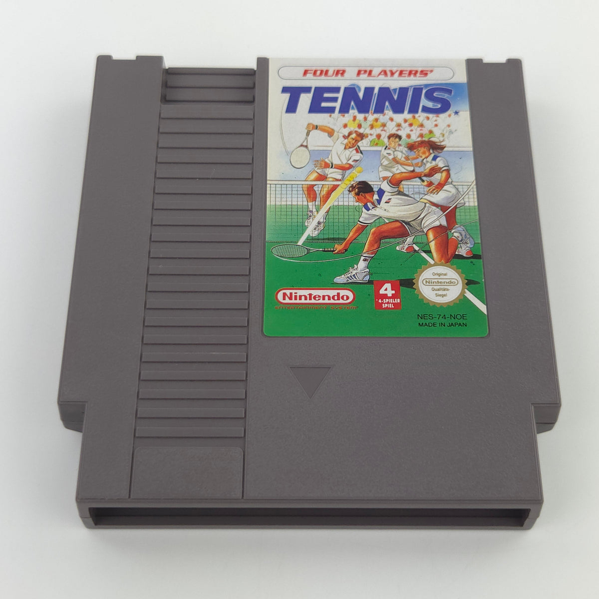 Nintendo NES Spiel Four Players Tennis Modul Schutzhülle