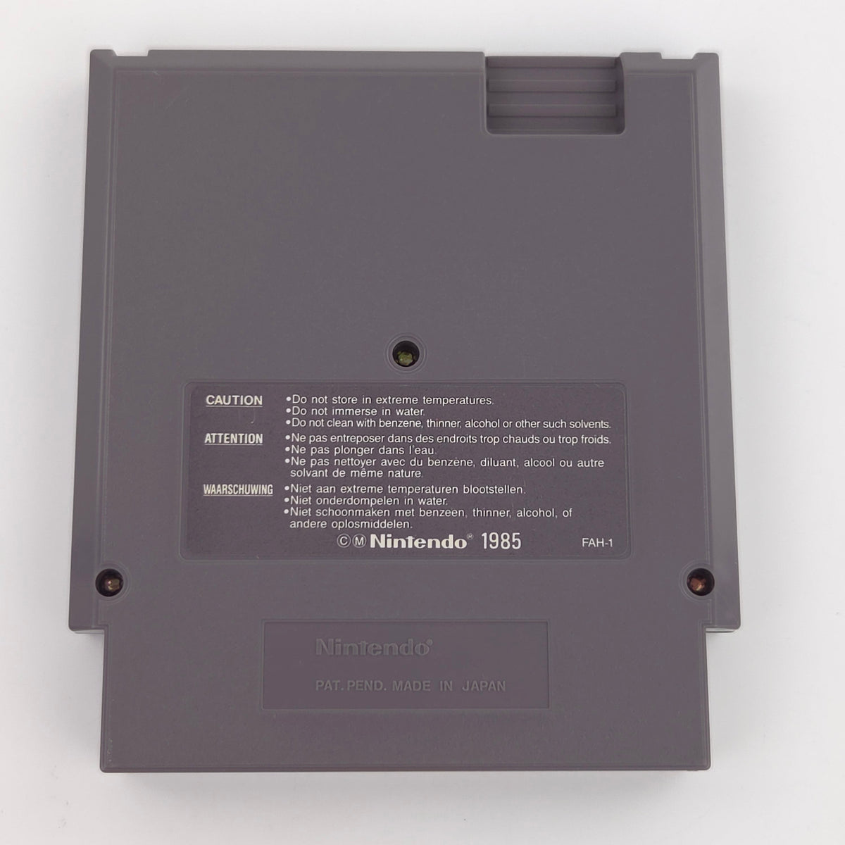 NES Spiel Gargoyles Quest II Modul Schuber PAL B FRA