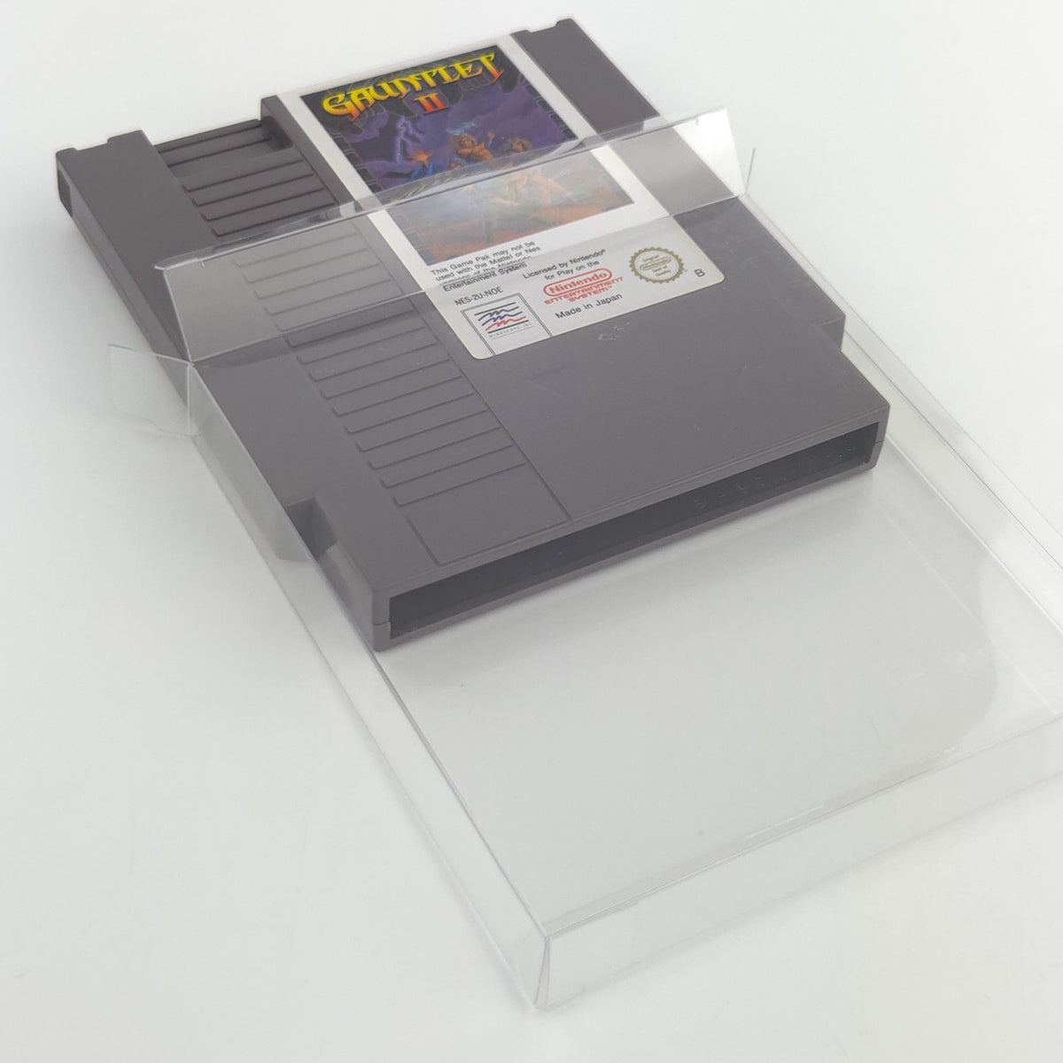 NES Spiel Gauntlet II Modul Schutzhülle Mindscape NOE
