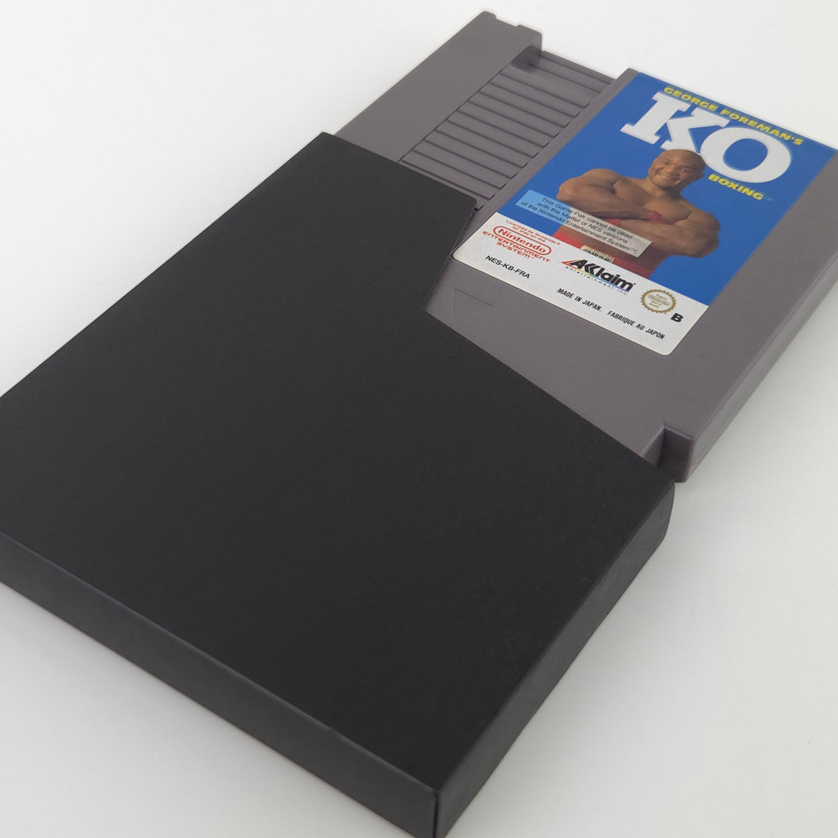 NES Spiel George Foremans KO Boxing Modul PAL FRA