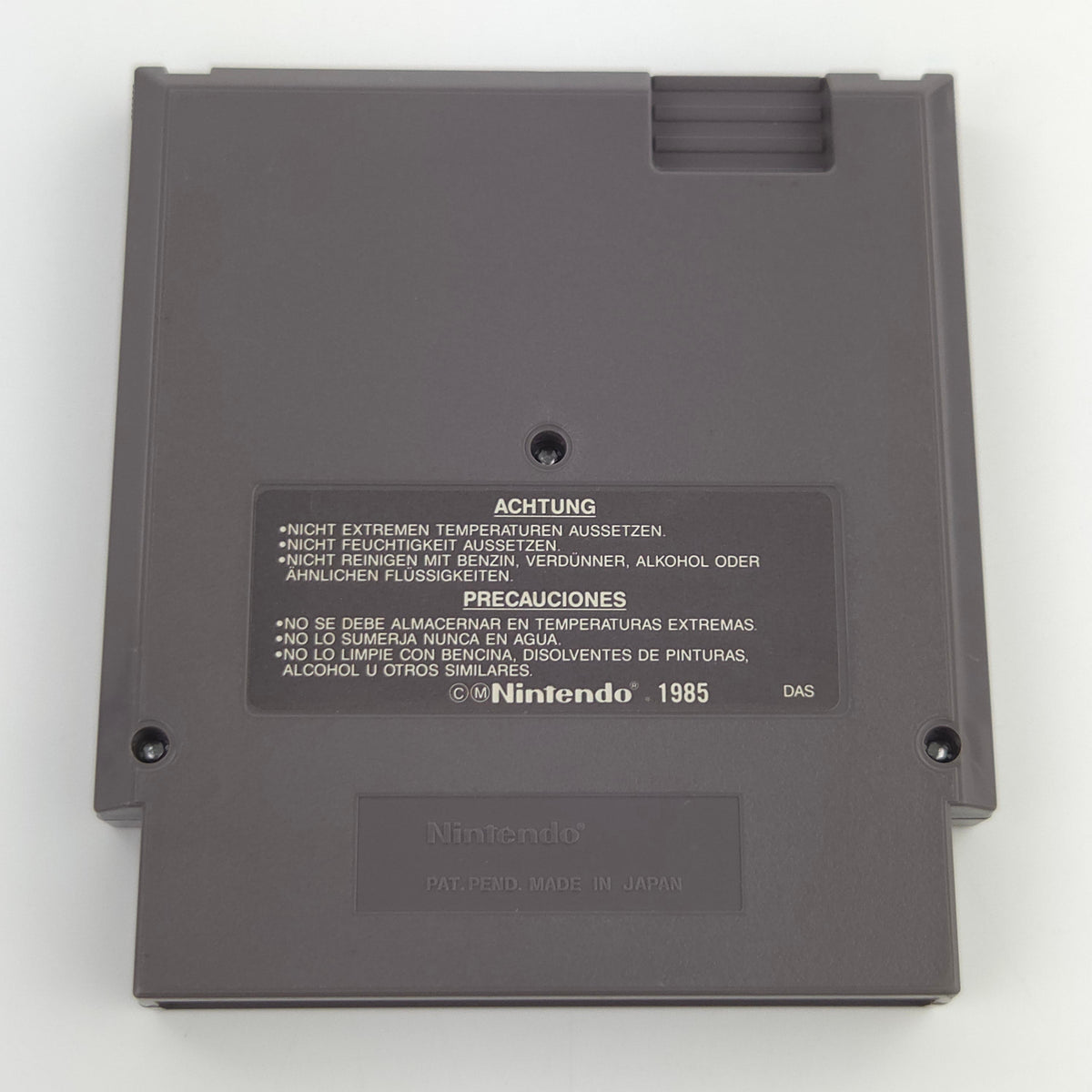 NES Spiel George Foremans KO Boxing Modul Schutzhülle