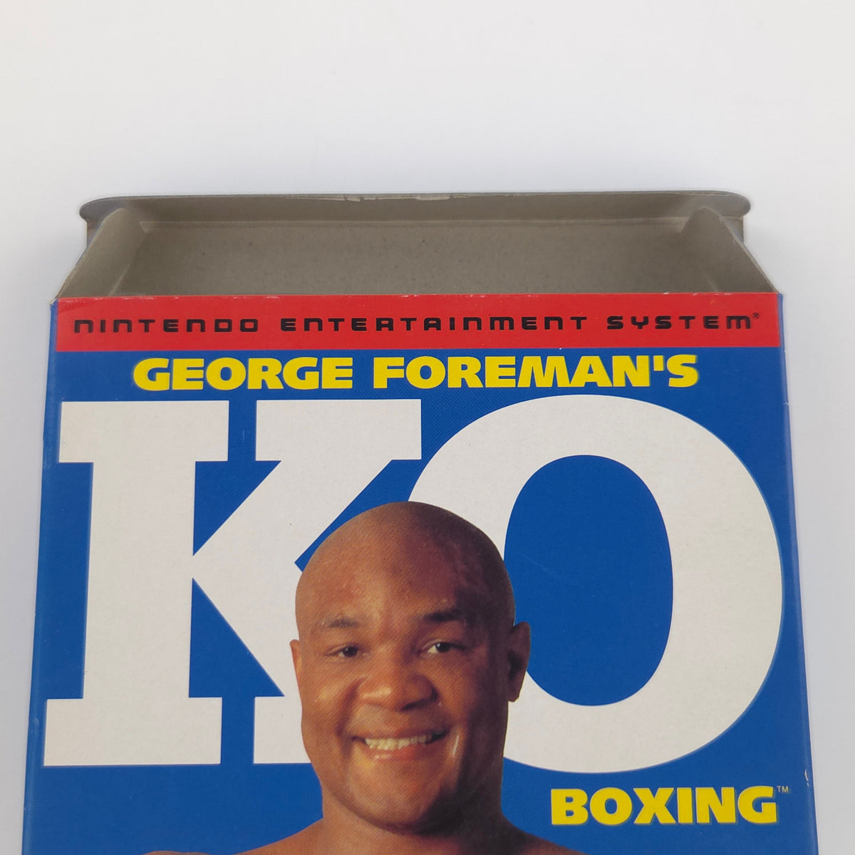 Nintendo NES Spiel George Foreman KO Boxing CIB nahezu neuwertig
