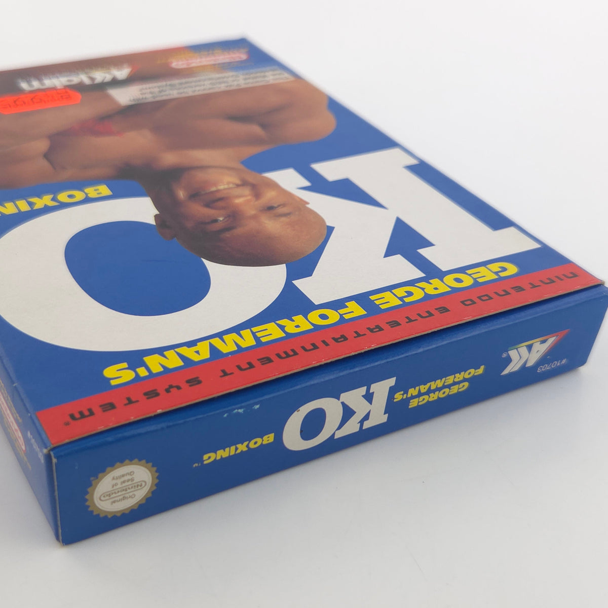 Nintendo NES Spiel George Foreman KO Boxing CIB nahezu neuwertig