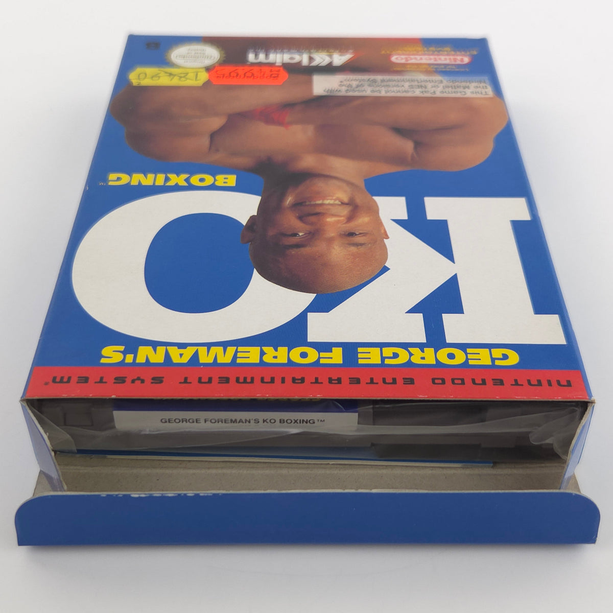Nintendo NES Spiel George Foreman KO Boxing CIB nahezu neuwertig