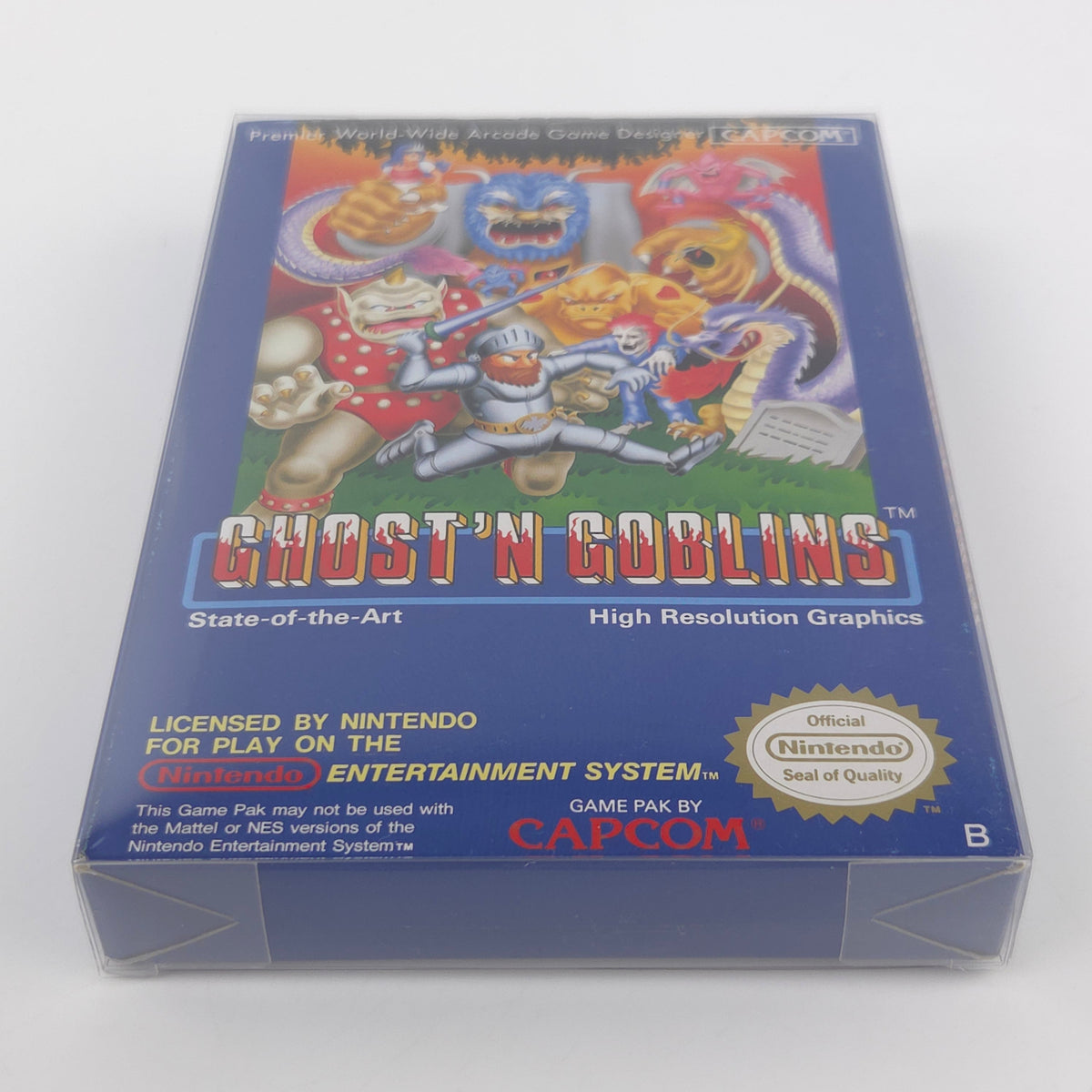 Nintendo NES Spiel – Ghosts N Goblins (OVP PAL)