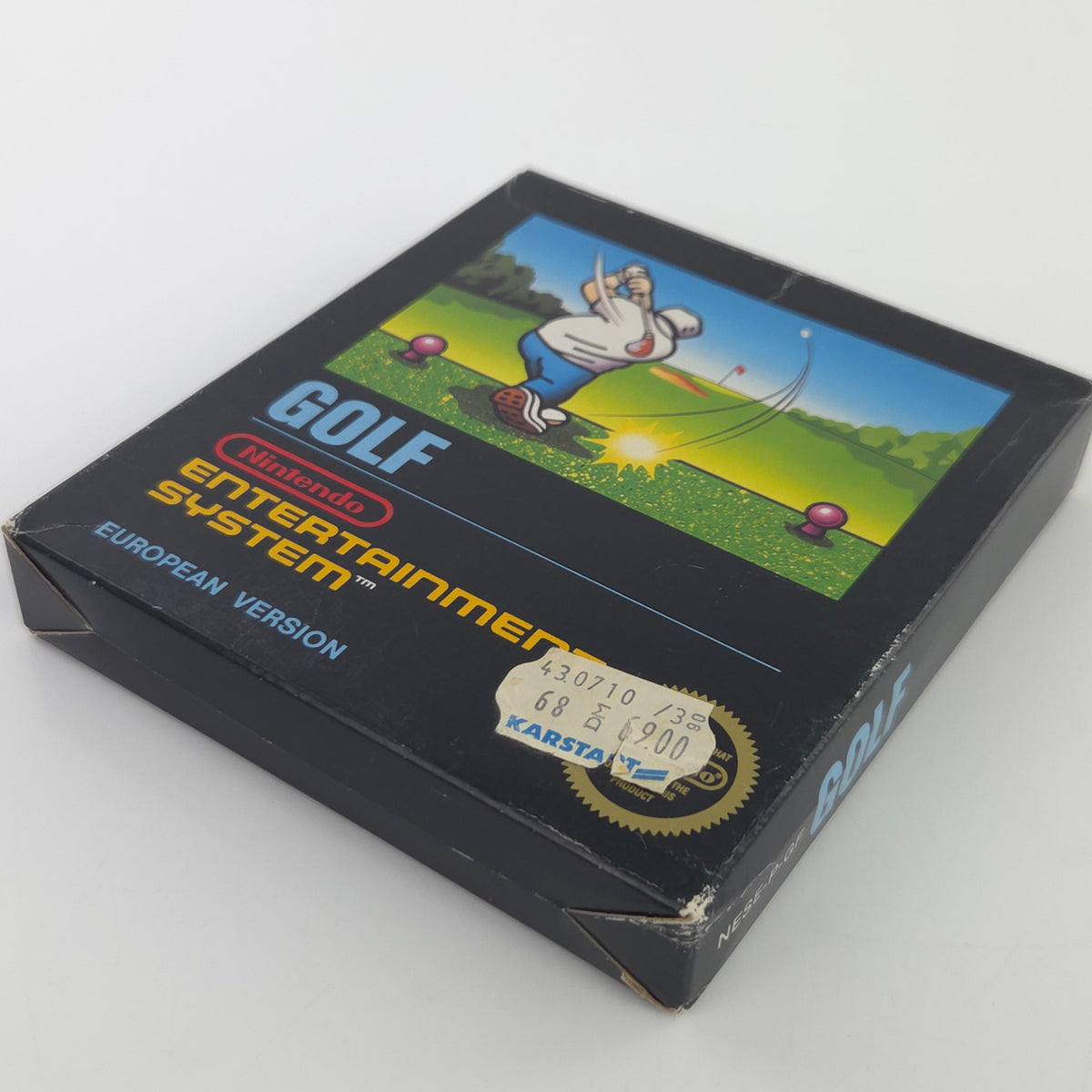 Nintendo NES Spiel: GOLF - Modul Anleitung OVP Bienengräber (European Version)