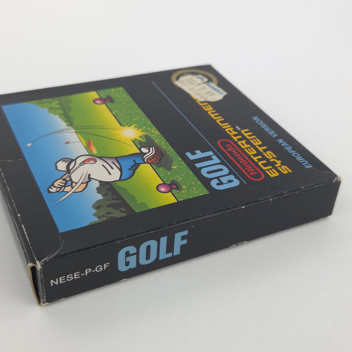 Nintendo NES Spiel: GOLF - Modul Anleitung OVP Bienengräber (European Version)