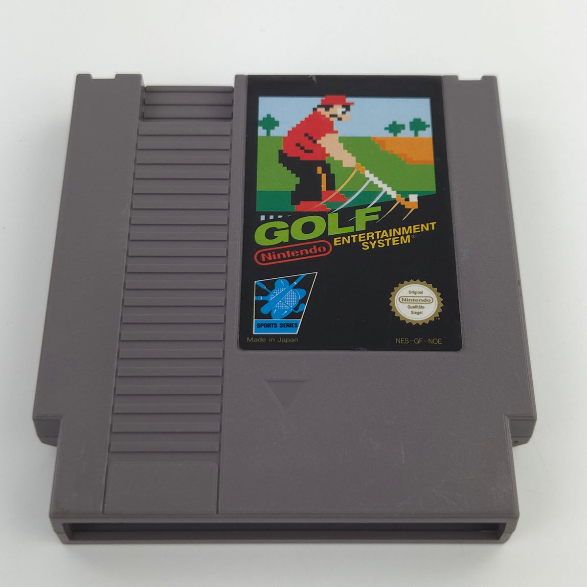 Nintendo NES Spiel Golf Modul Schutzhülle PAL NOE