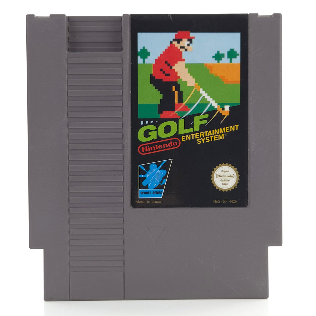 Nintendo NES Spiel Golf Modul Schutzhülle PAL NOE