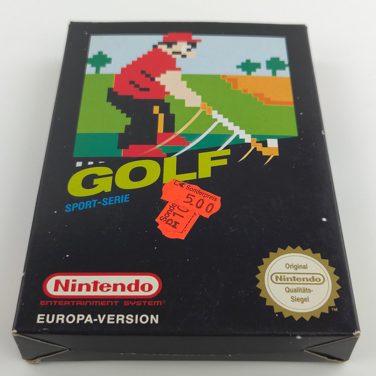Nintendo Entertainment System Spiel – Golf Sport-Serie OVP PAL