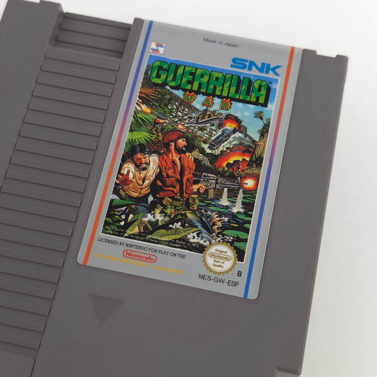 NES Spiel Guerrilla War OVP PAL SNK Retrofans