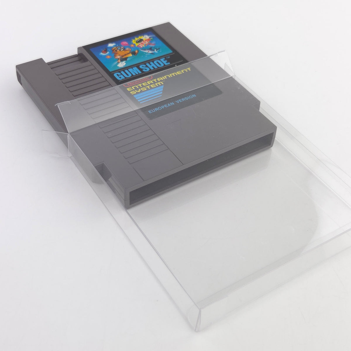 Nintendo NES Spiel Gum Shoe Modul Schutzhülle PAL