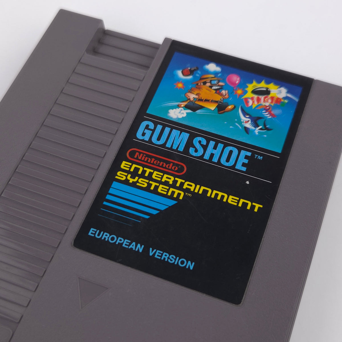Nintendo NES Spiel Gum Shoe Modul Schutzhülle PAL