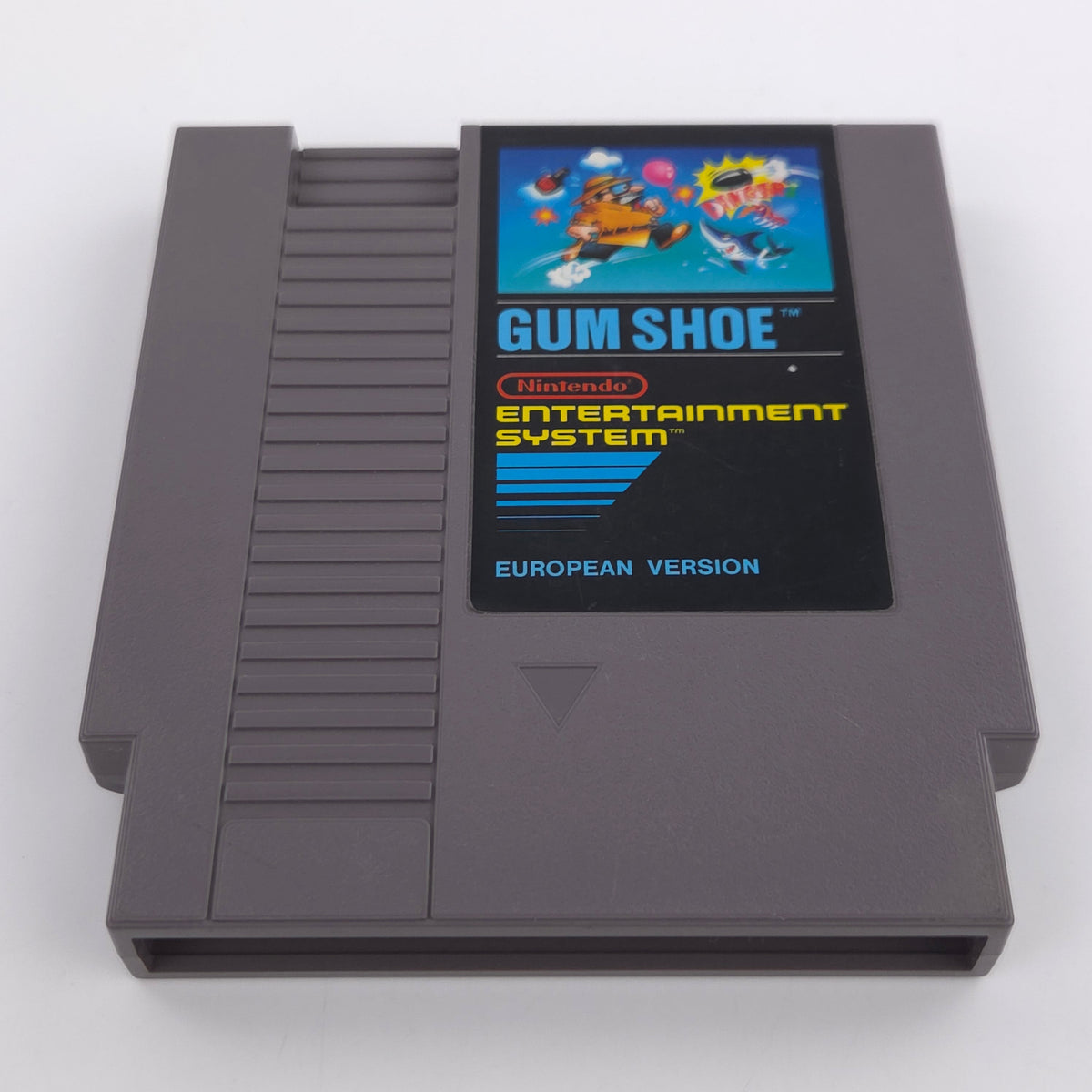 Nintendo NES Spiel Gum Shoe Modul Schutzhülle PAL