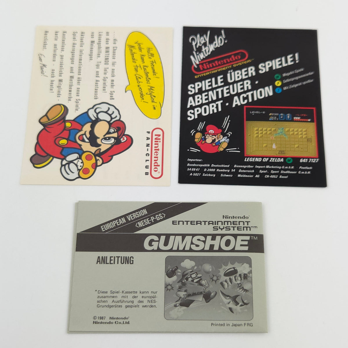 Nintendo NES Spiel – Gumshoe (OVP PAL)