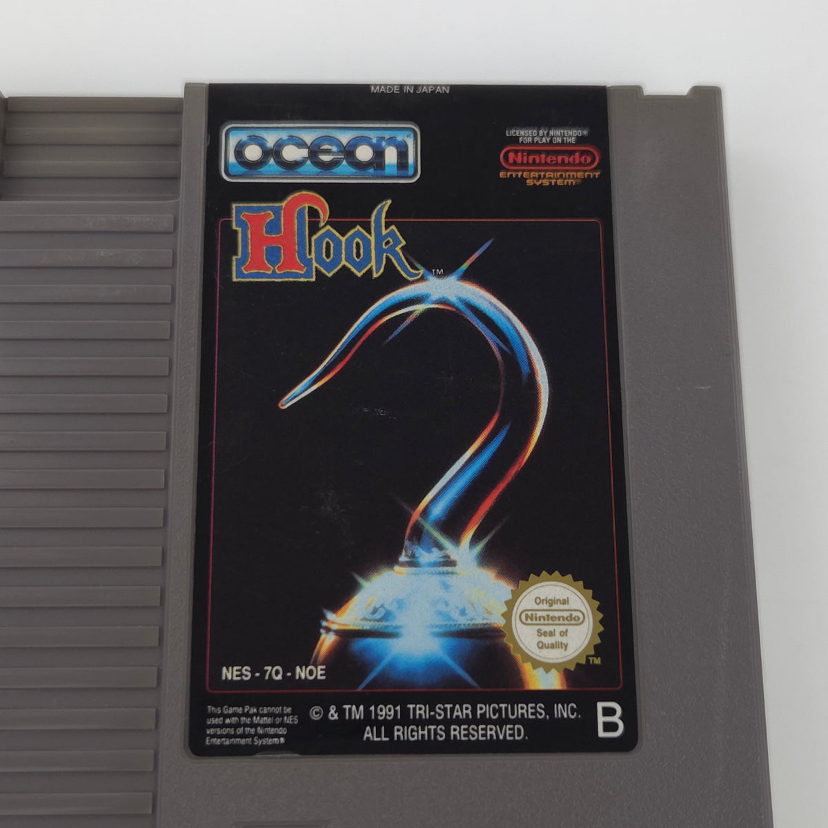 Nintendo NES Spiel Hook Cartridge Modul Ocean PAL NOE