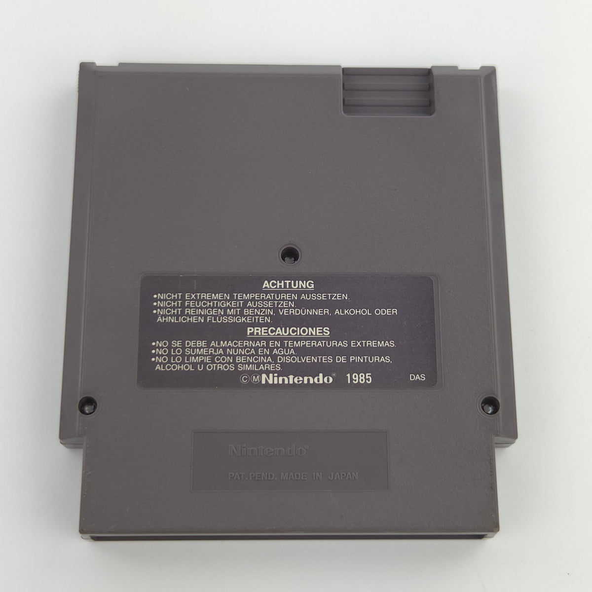 Nintendo NES Spiel Hook Modul Schutzhülle PAL NOE