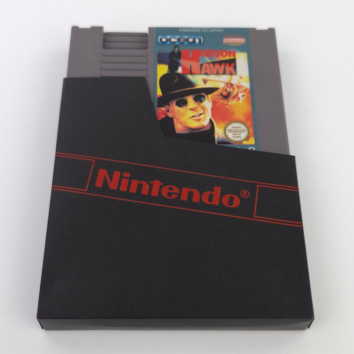 NES Spiel Hudson Hawk Cartridge Modul PAL FRA Ocean