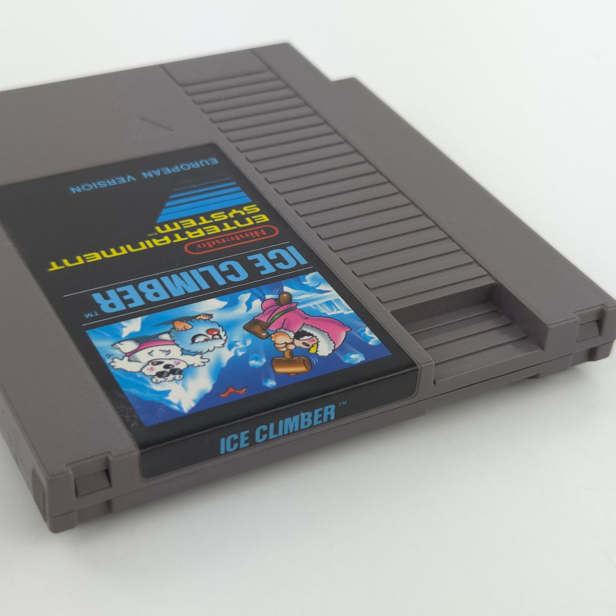 Nintendo NES Spiel Ice Climber 3 Screw Modul Schutzhülle