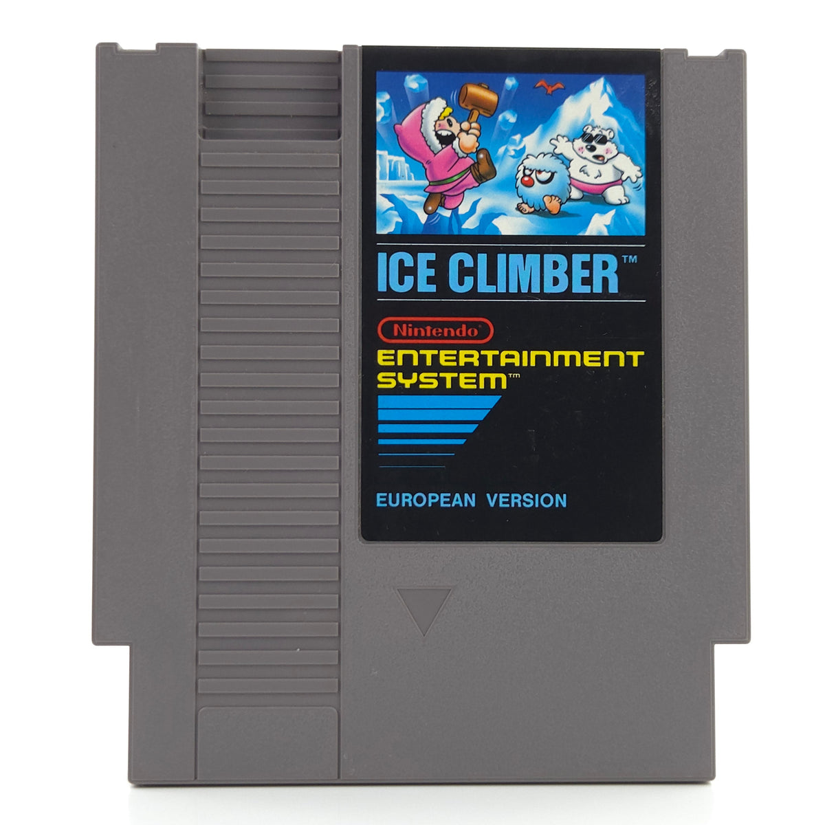 Nintendo NES Spiel Ice Climber 3 Screw Modul Schutzhülle
