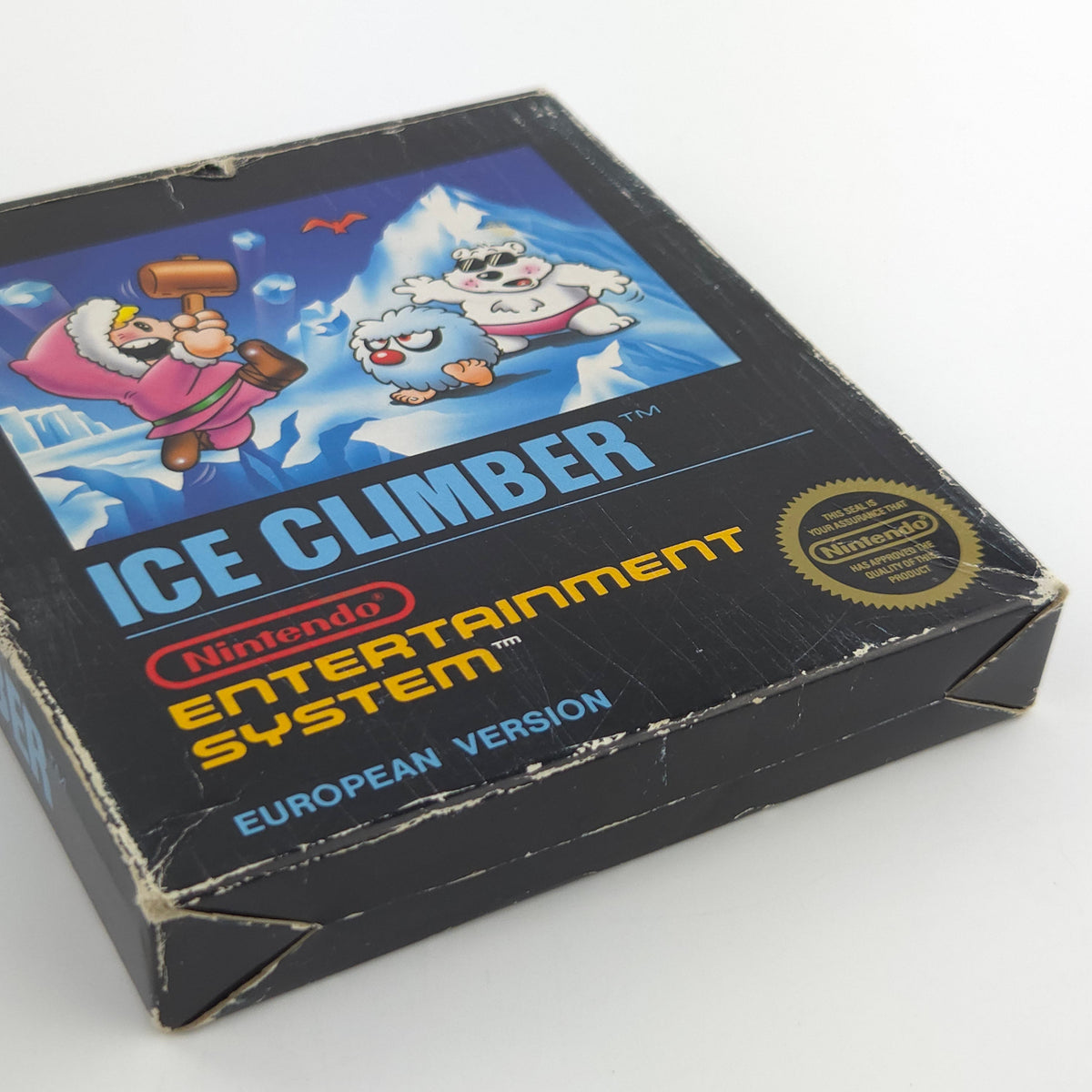 NES Spiel Ice Climber Bienengräber OVP PAL EEC Klassiker