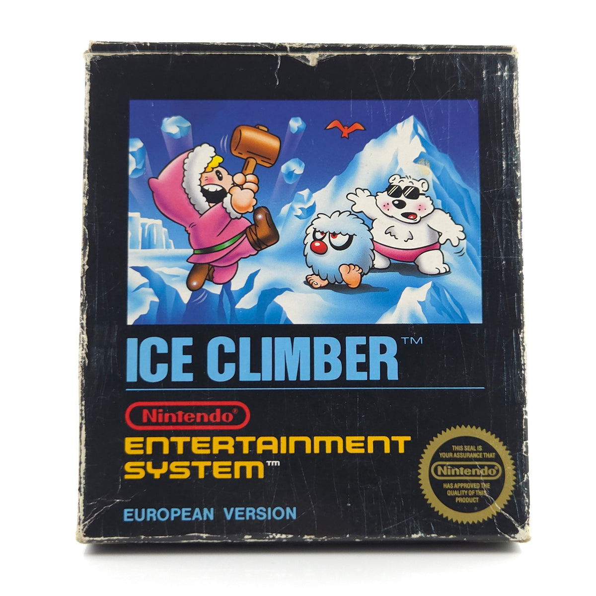 NES Spiel Ice Climber Bienengräber OVP PAL EEC Klassiker