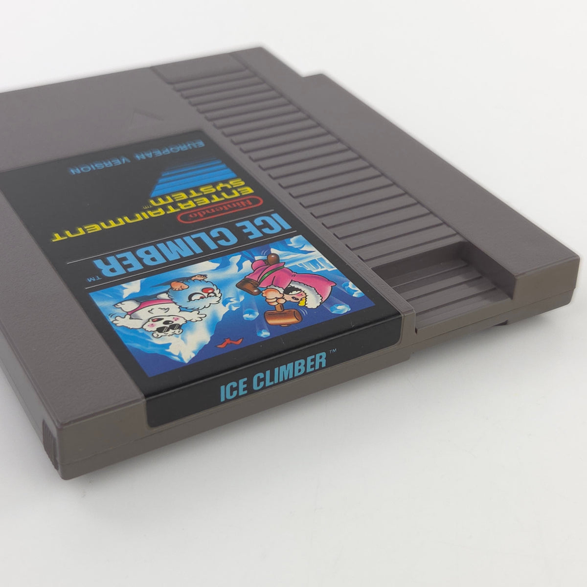 Nintendo NES Spiel Ice Climber Modul Schuber PAL EU