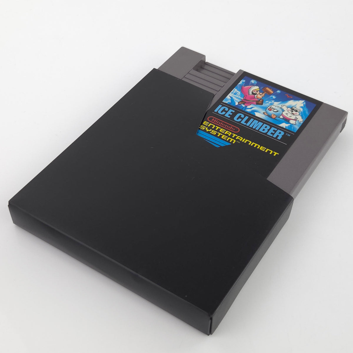 Nintendo NES Spiel Ice Climber Modul Schuber PAL EU