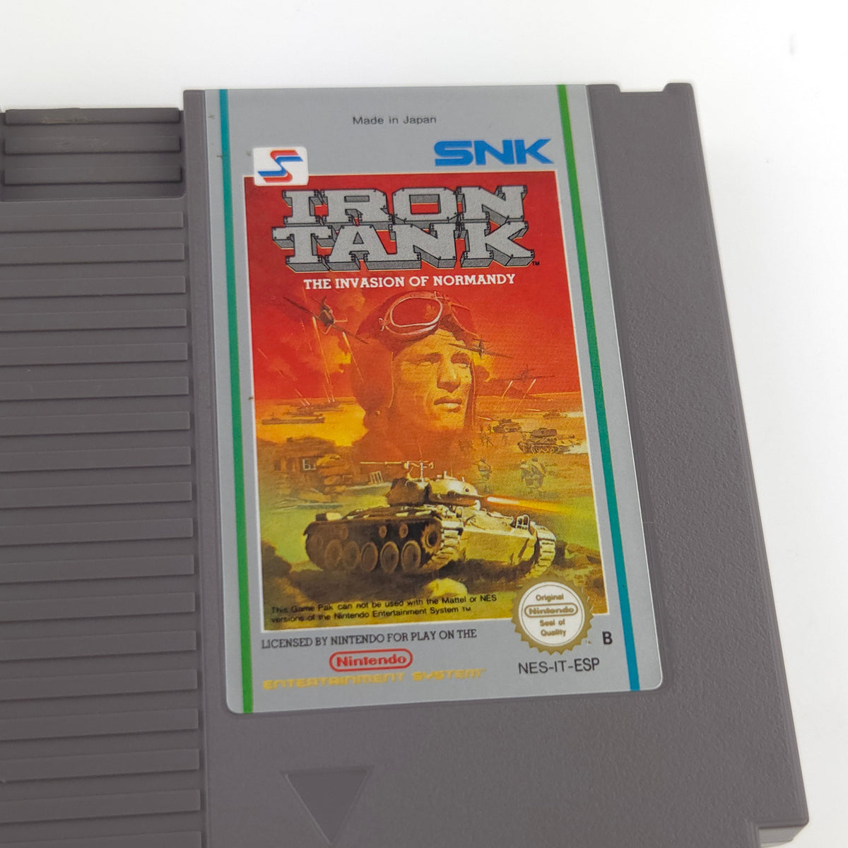 Nintendo NES Spiel Iron Tank Invasion of Normandy OVP ESP