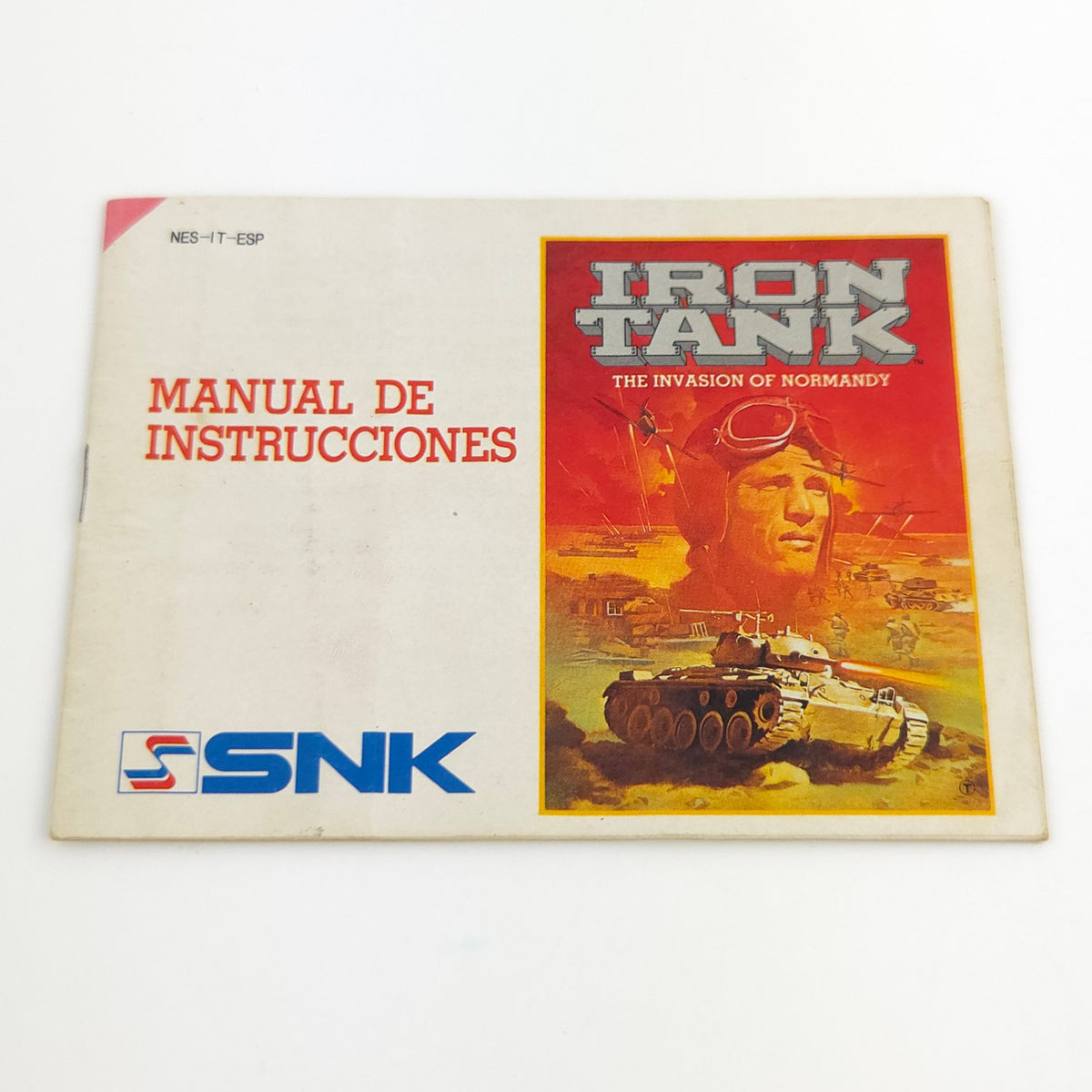 Nintendo NES Spiel Iron Tank Invasion of Normandy OVP ESP