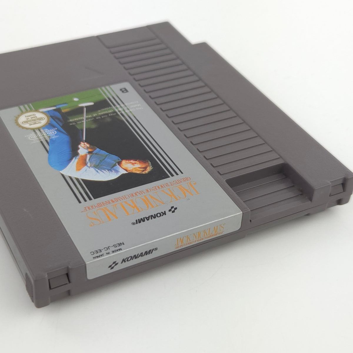 Nintendo NES Spiel Jack Nicklaus Greatest 18 Holes PAL-B
