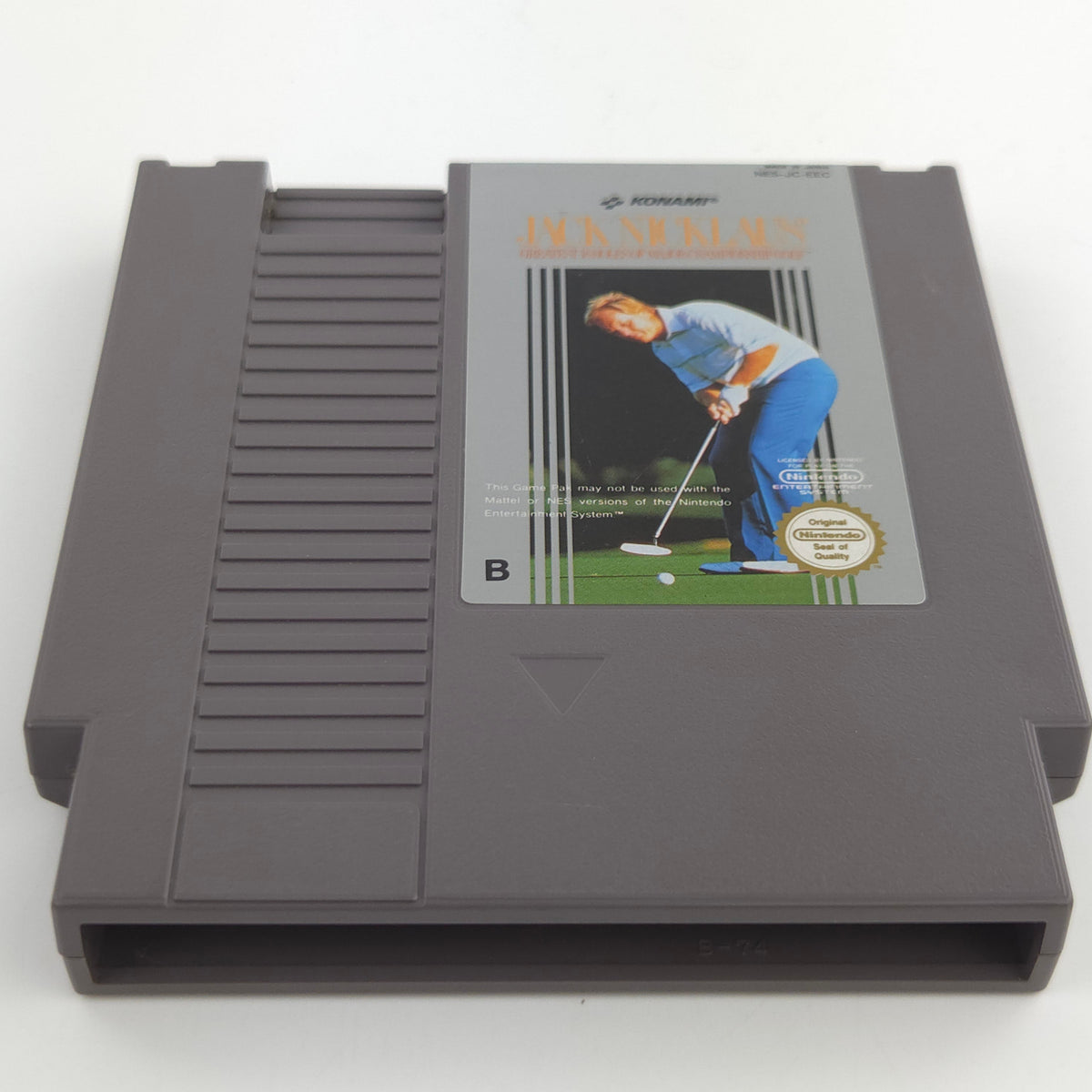 Nintendo NES Spiel Jack Nicklaus Greatest 18 Holes PAL-B