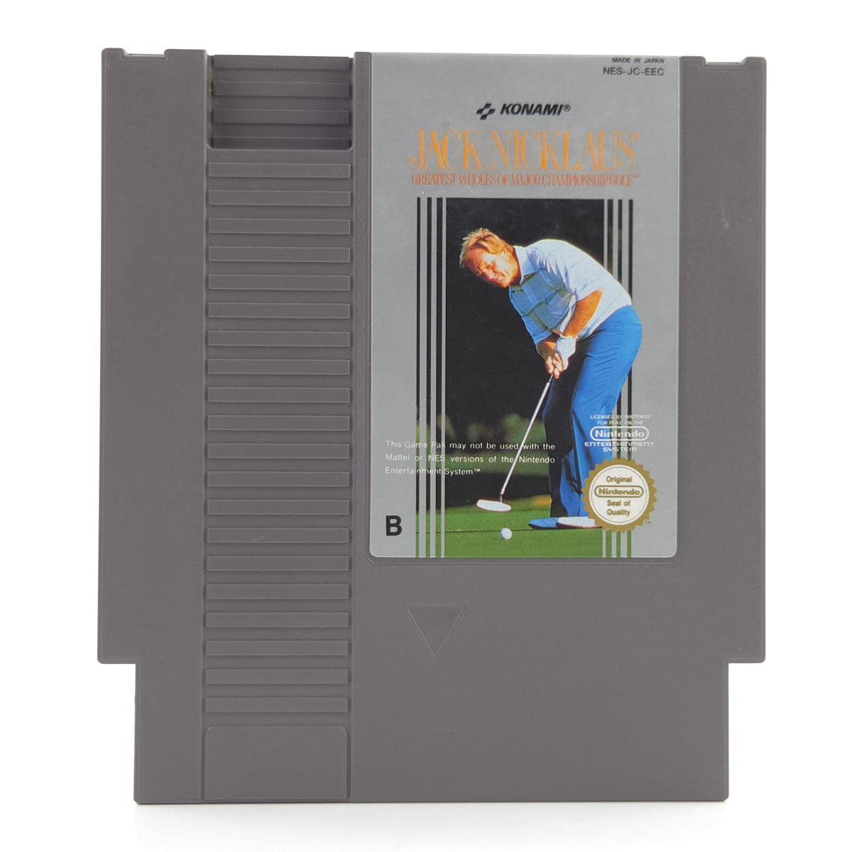 Nintendo NES Spiel Jack Nicklaus Greatest 18 Holes PAL-B