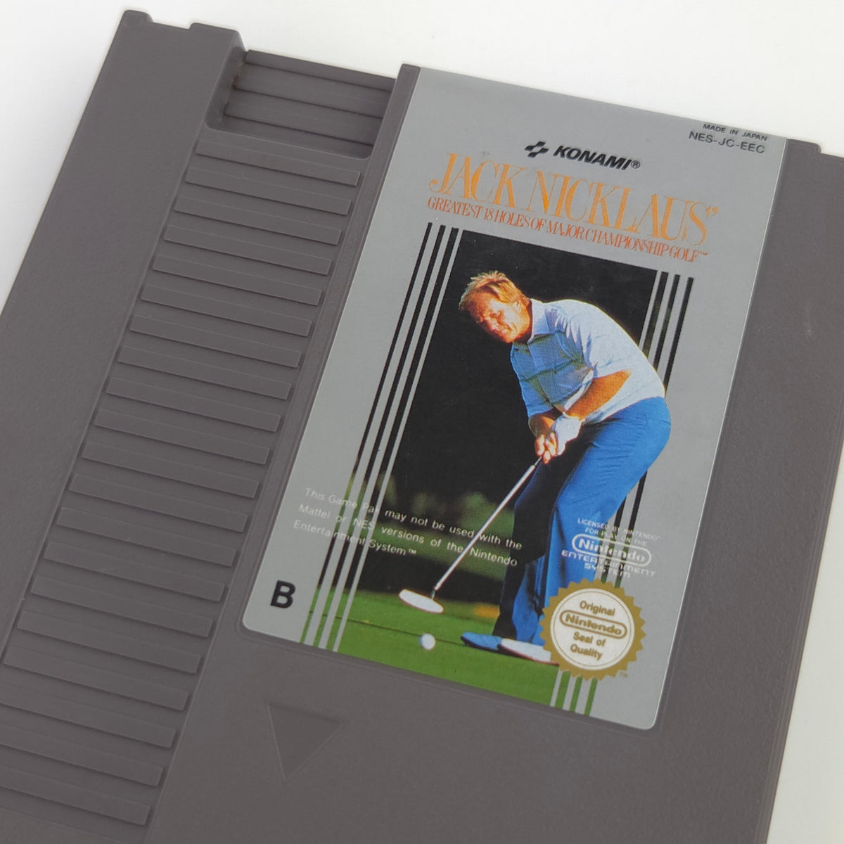 Nintendo NES Spiel Jack Nicklaus Greatest 18 Holes PAL-B