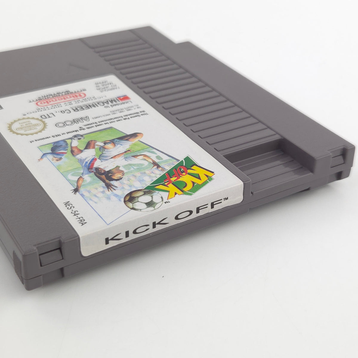 NES Spiel Kick Off Fußball Modul Schutzhülle PAL FRA