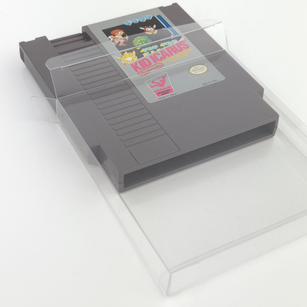 NES Spiel Kid Icarus Modul Schutzhülle PAL B FRA