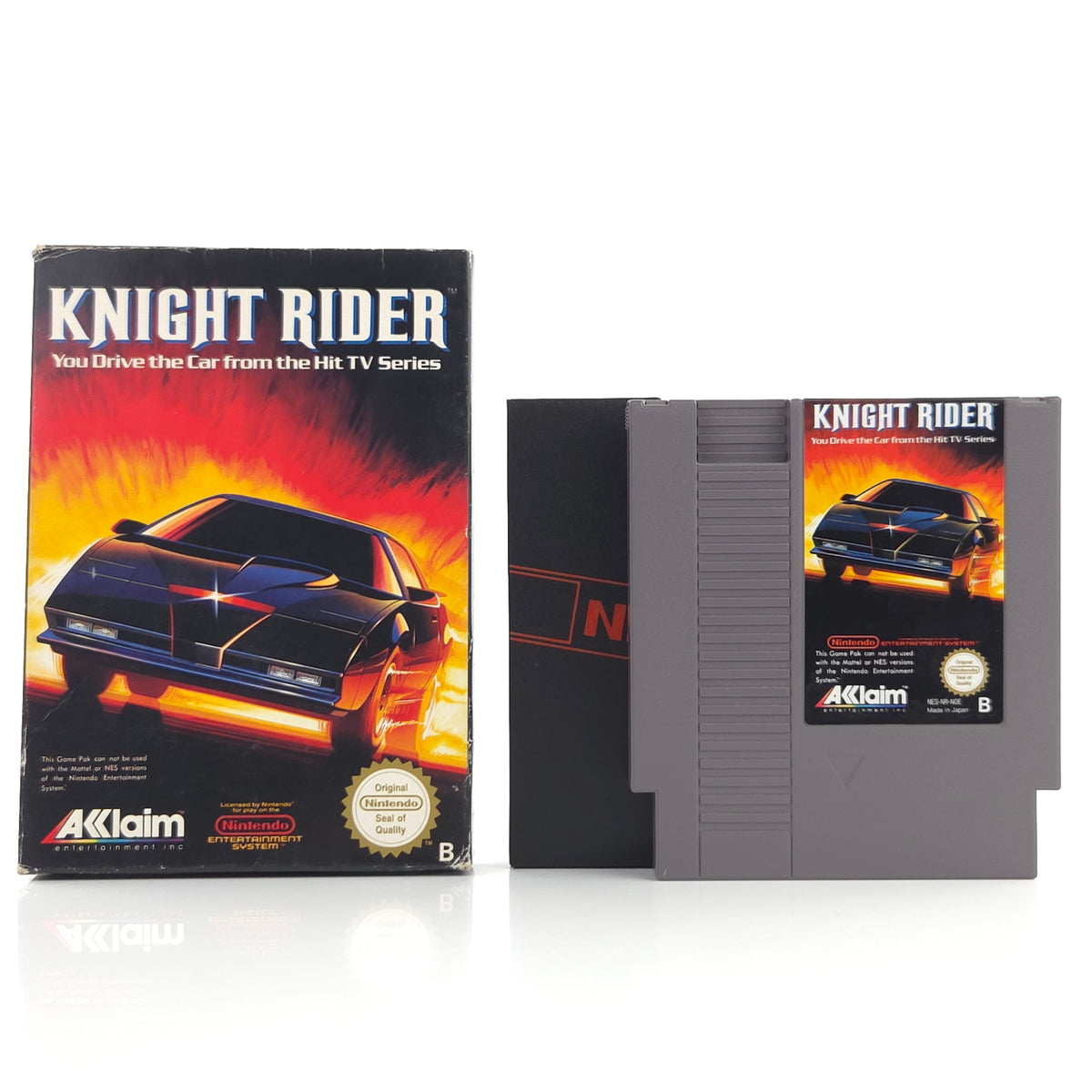 NES Spiel Knight Rider Modul OVP NOE PAL-B ohne Beilage