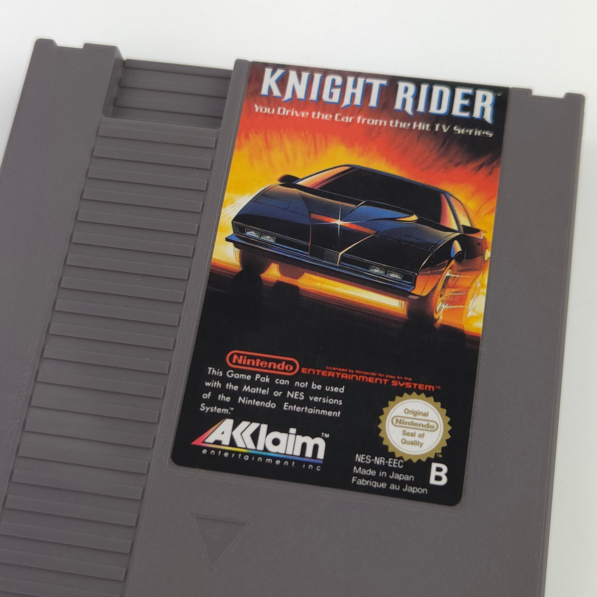 NES Spiel Knight Rider Modul Schutzhülle PAL B EEC