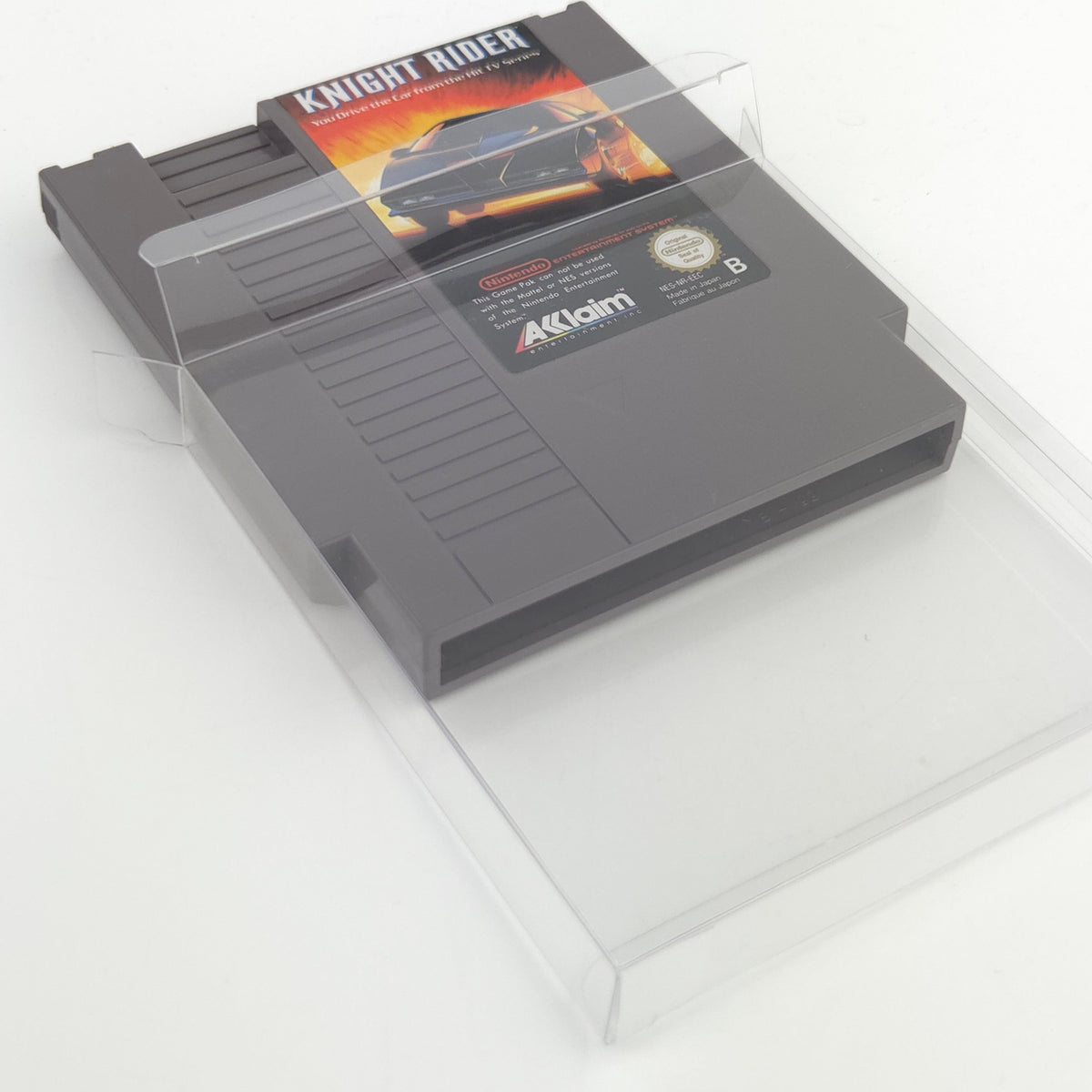 NES Spiel Knight Rider Modul Schutzhülle PAL B EEC