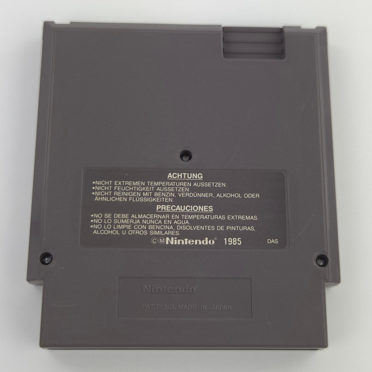 Nintendo NES Spiel Krusty´s Fun House Modul Schutzhülle
