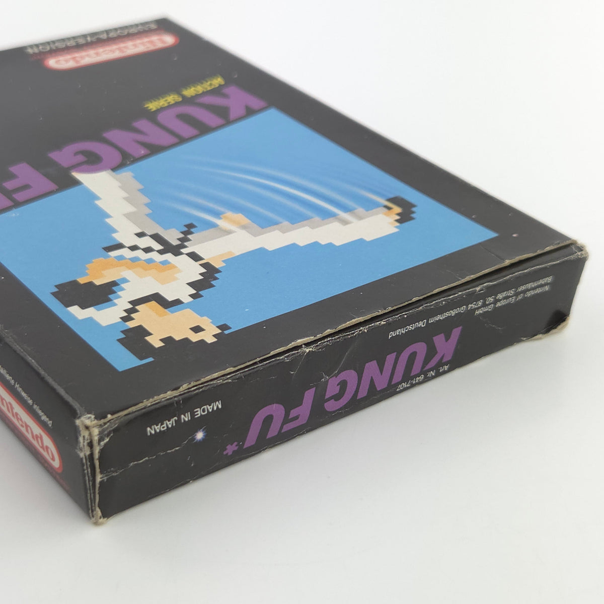 Nintendo NES Spiel Kung Fu Action Serie OVP PAL NOE