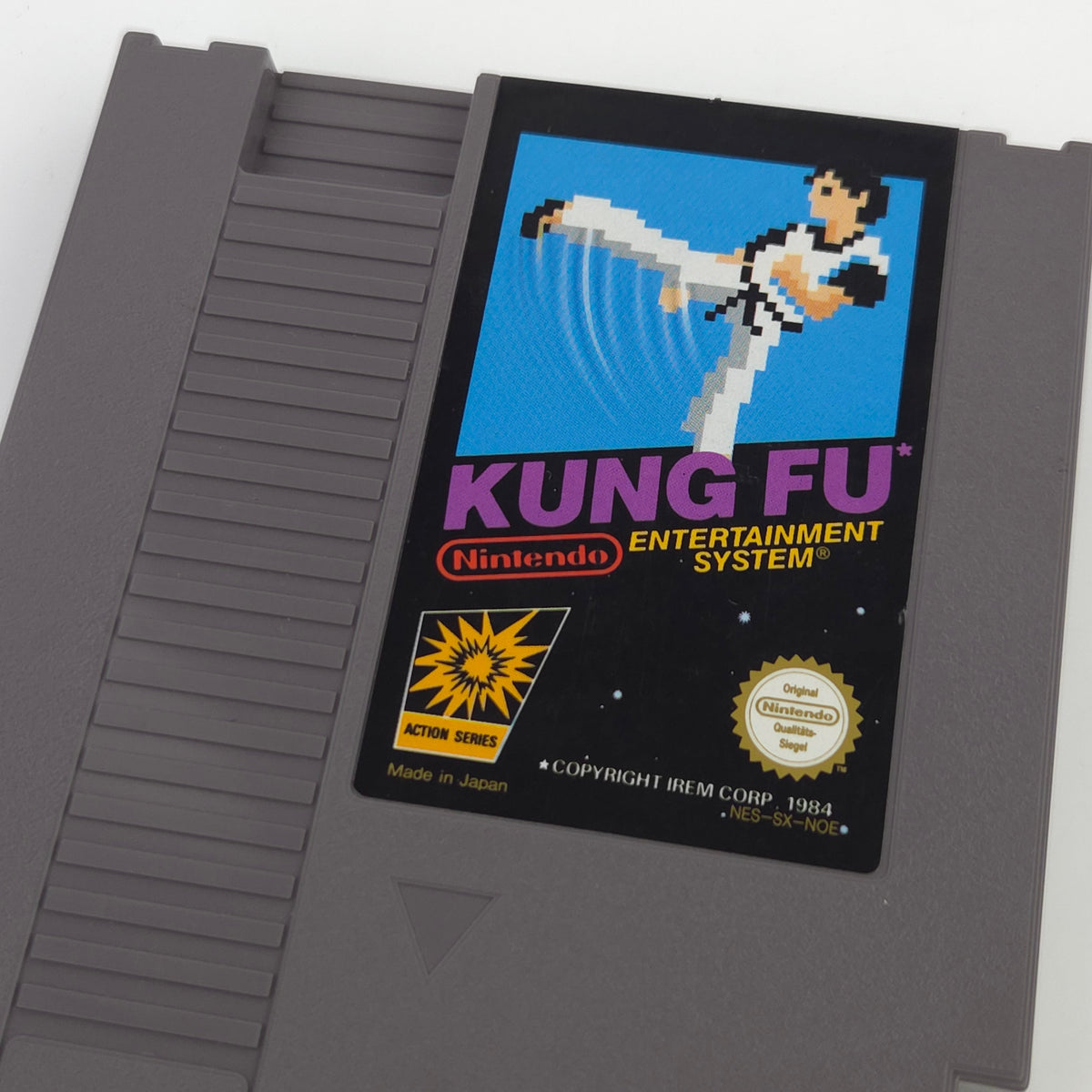 Nintendo NES Spiel Kung Fu Modul Schutzhülle PAL NOE