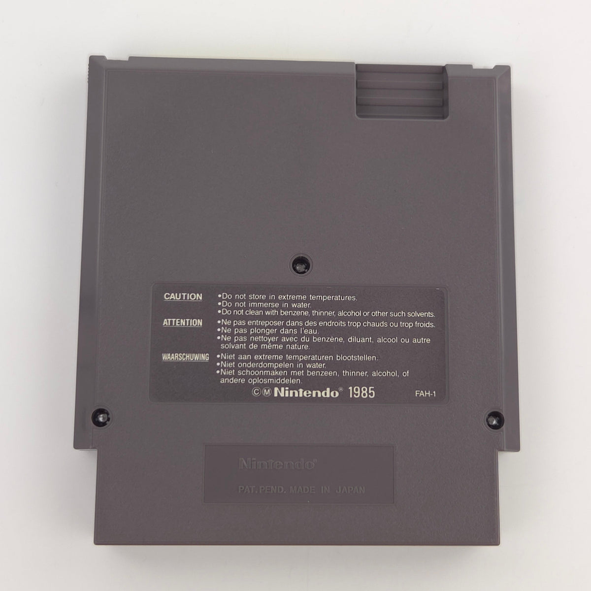 NES Spiel Les Chevaliers Du Zodiaque Modul Schuber PAL-B