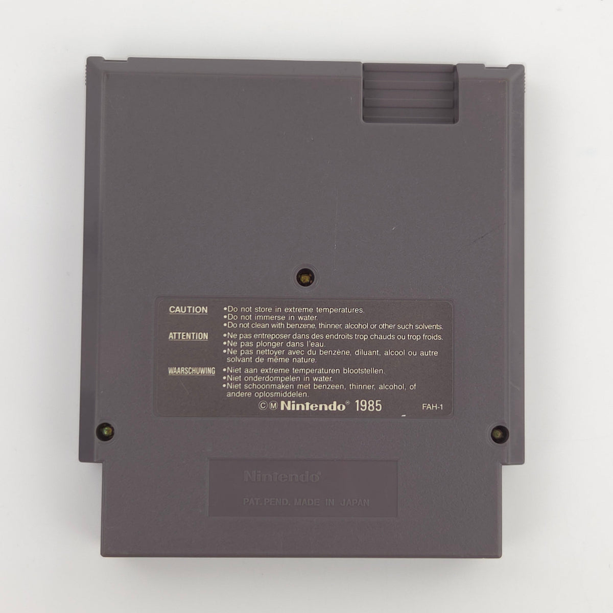 Nintendo NES Spiel Lethal Weapon mit Schuber PAL-B FRA