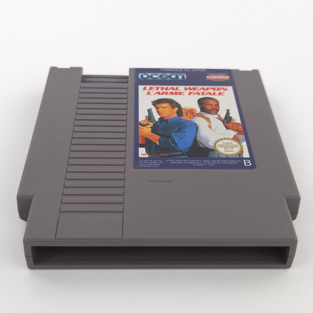 Nintendo NES Spiel Lethal Weapon mit Schuber PAL-B FRA
