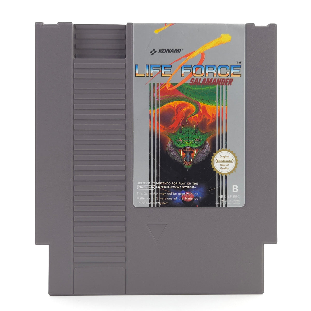 Nintendo NES Spiel Life Force Salamander Modul Hülle PAL