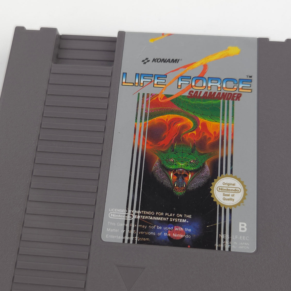 Nintendo NES Spiel Life Force Salamander Modul Hülle PAL